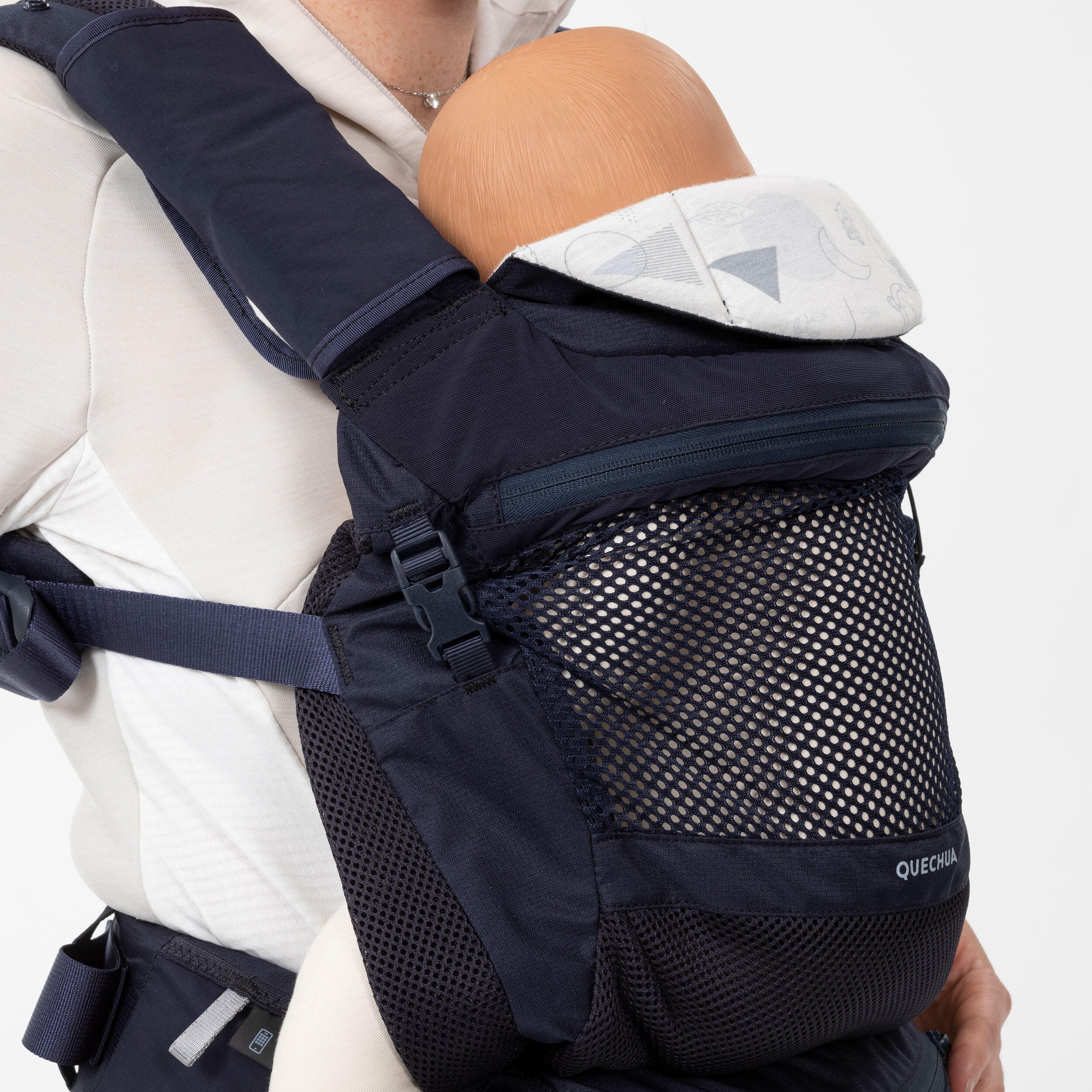 Babytrage physiologisch Wandern - MH500 ab 9 Monate bis 15 kg  6/22