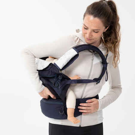 Physiological Baby Carrier from 9 months to 15 kg - MH500 Navy Blue