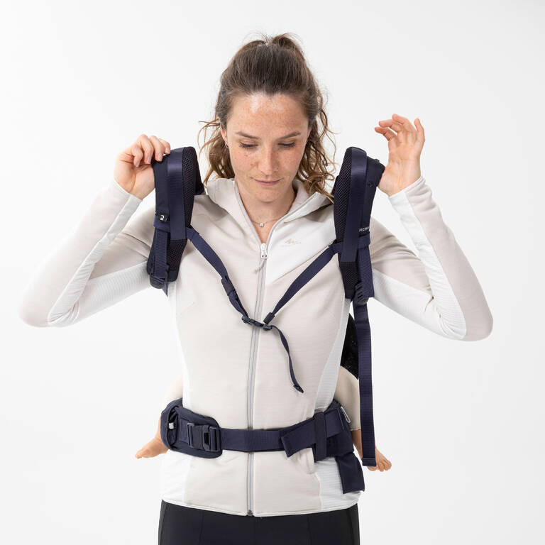 Physiological Baby Carrier from 9 months to 15 kg - MH500 Navy Blue