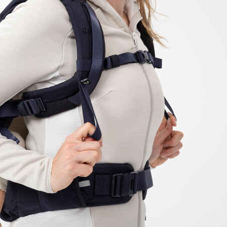 Physiological Baby Carrier from 9 months to 15 kg - MH500 Navy Blue