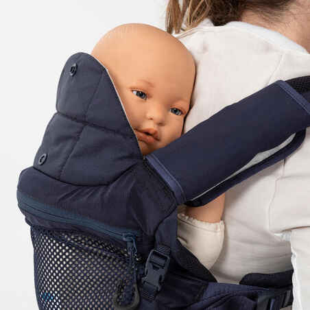 Vaikiška nešynė, tinkanti vaikams nuo 9 mėnesių iki 15 kg, „MH500“, mėlyna