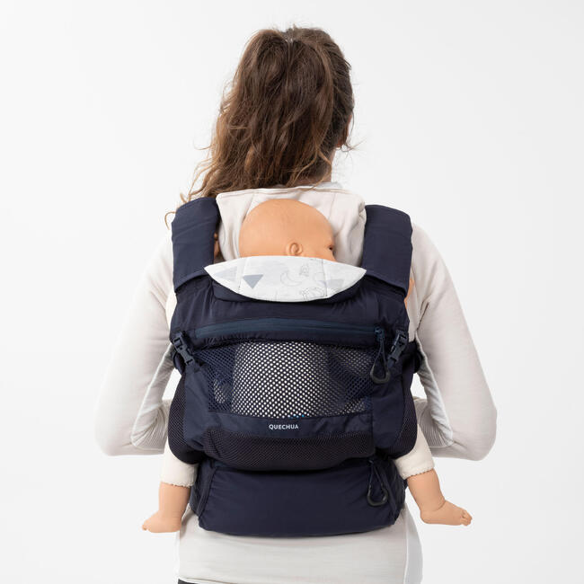 Physiological Baby Carrier from 9 months to 15 kg MH500 Navy Blue