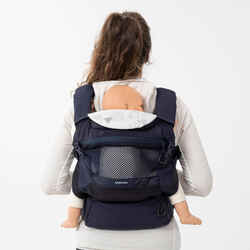 Physiological Baby Carrier from 9 months to 15 kg - MH500 Navy Blue