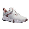 Zapatillas fitness 520 Mujer Domyos blanco y rosa