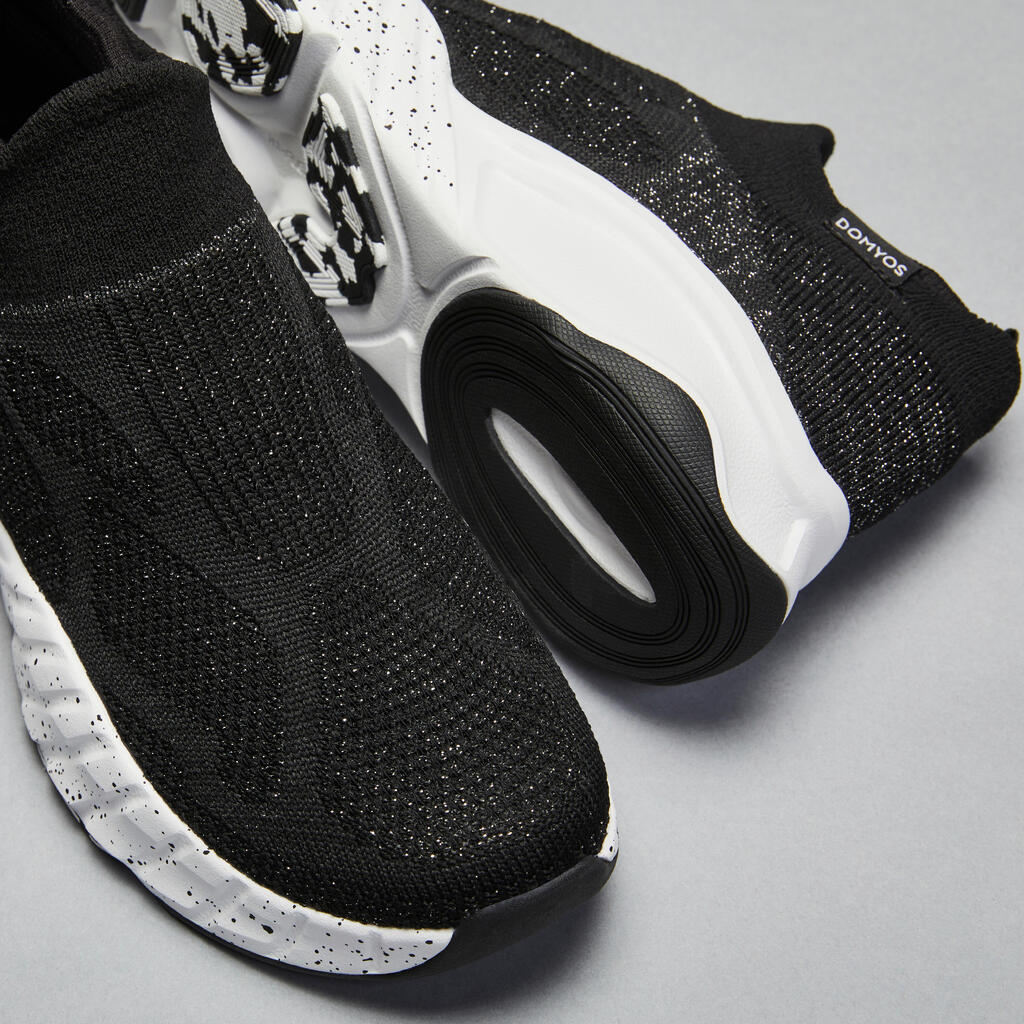 Chaussures de fitness 500 FITMAX Femme  Noire