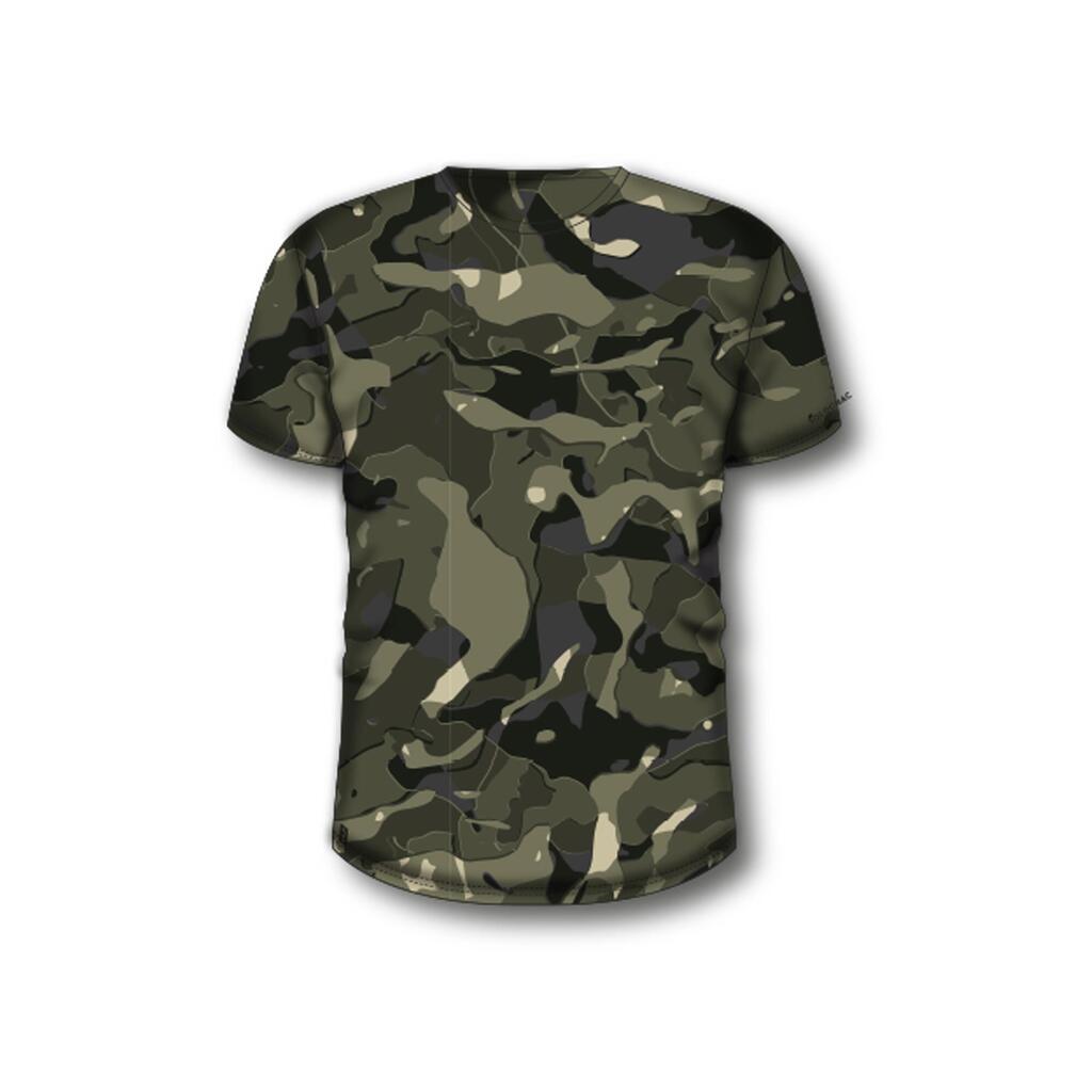 Camiseta camuflada de avistamiento para Hombre Solognac SG100