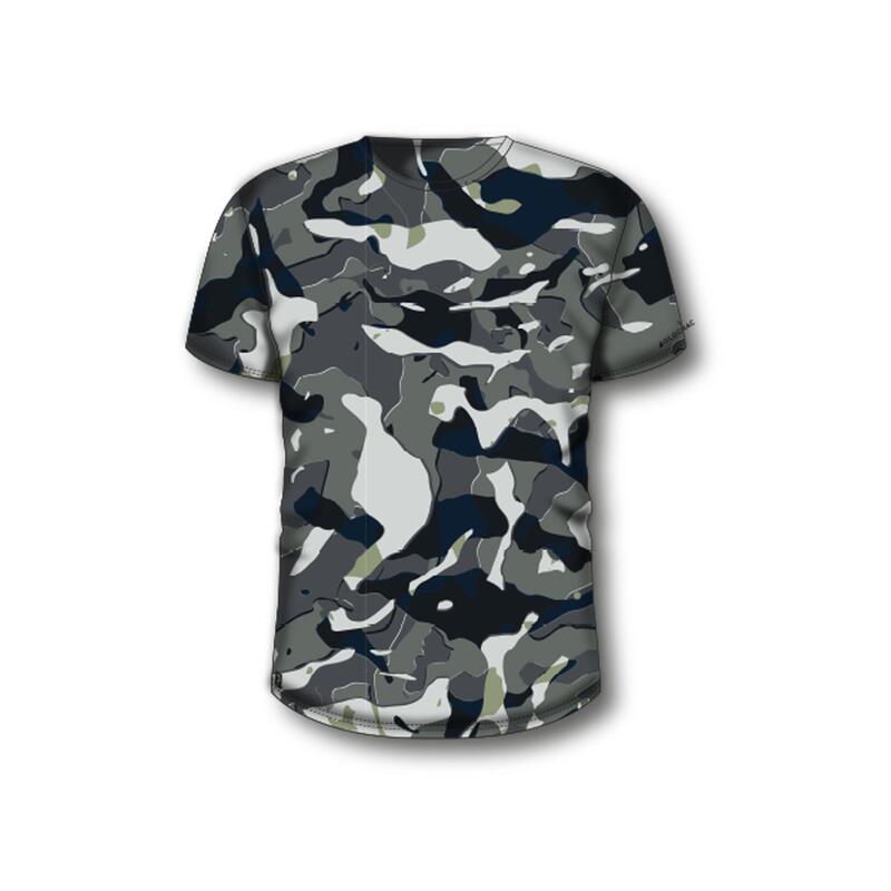 Koszulka outdoor z krótkim rękawem Solognac 100 camo WL V1 