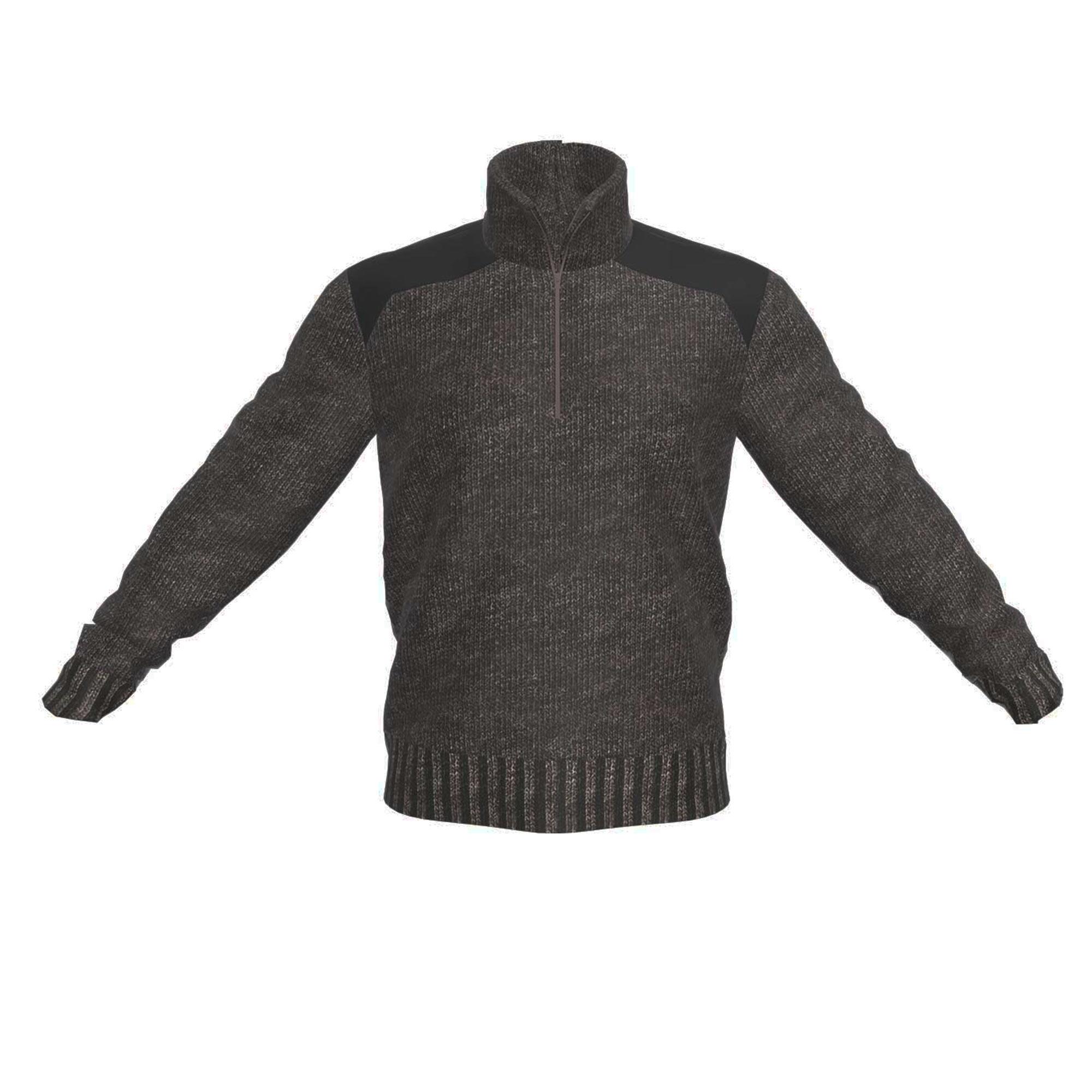 Strickpullover 500 braun  10/15