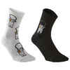 Fitness Cardio Training High Socks Twin-Pack