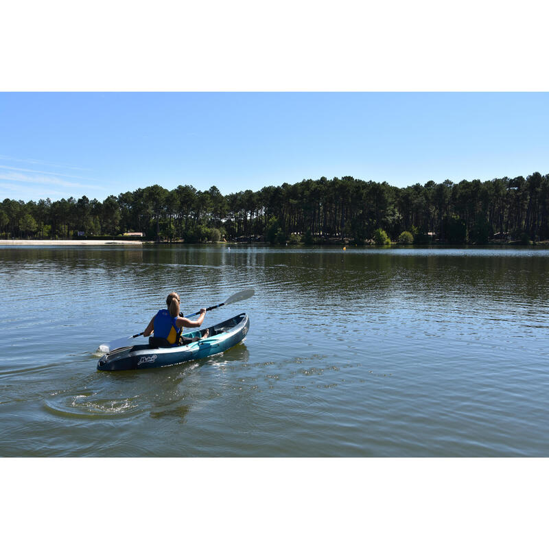 Canoa Kayak Travesía Makao Naranja 1 Plaza Rígido