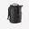 Doppel-Fahrradtasche Rucksack für Gepäckträger 27 Liter dunkelgrau