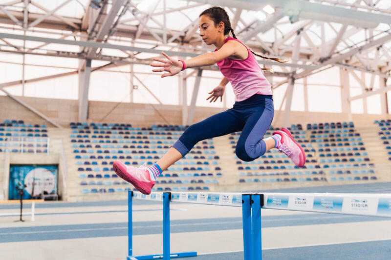 Relógio cronómetro de corrida Mulher W200 S Rosa e Coral