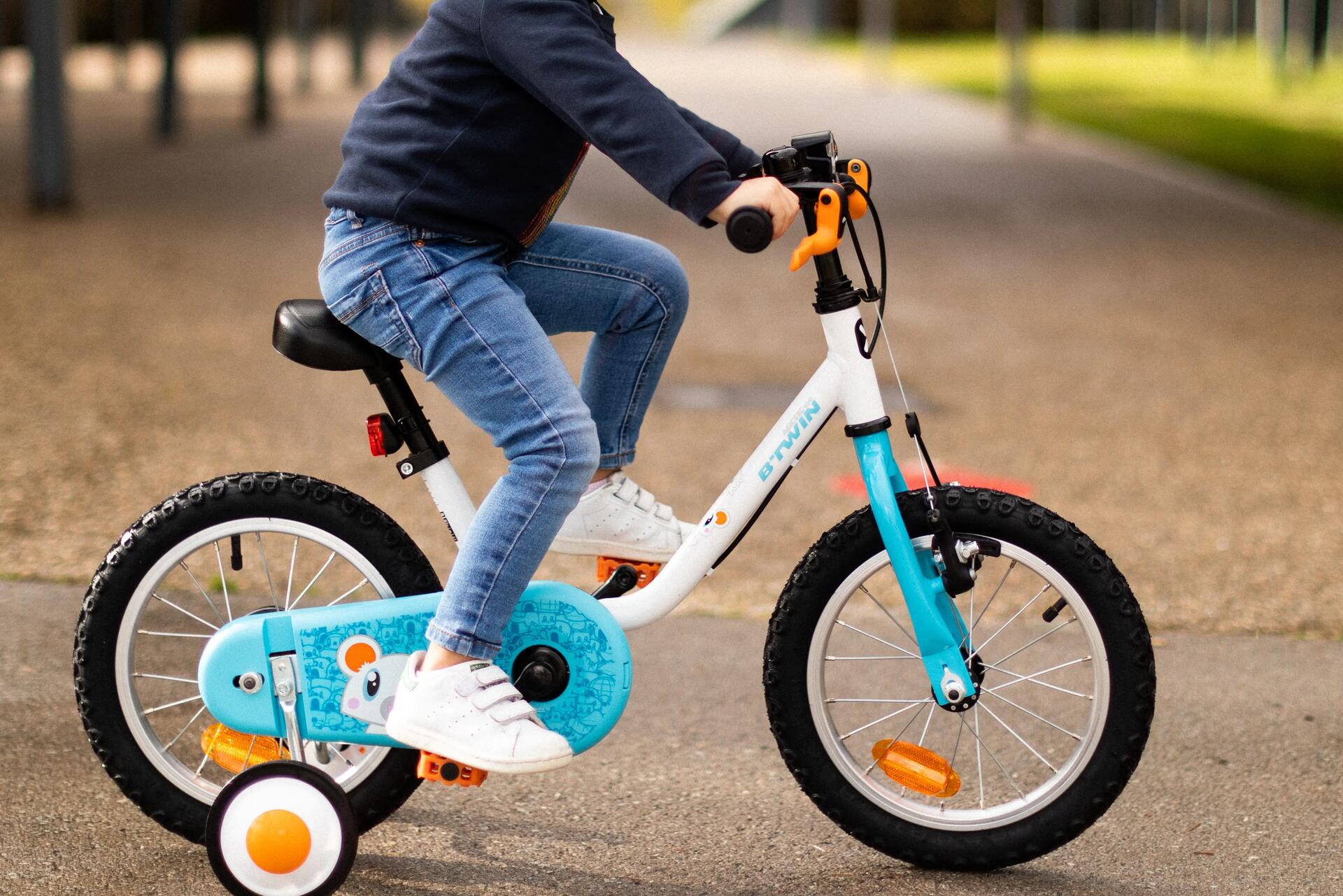 BICICLETĂ COPII BTWIN Kids 14 inch 100 Arctic: Manual de instrucțiuni, reparații: