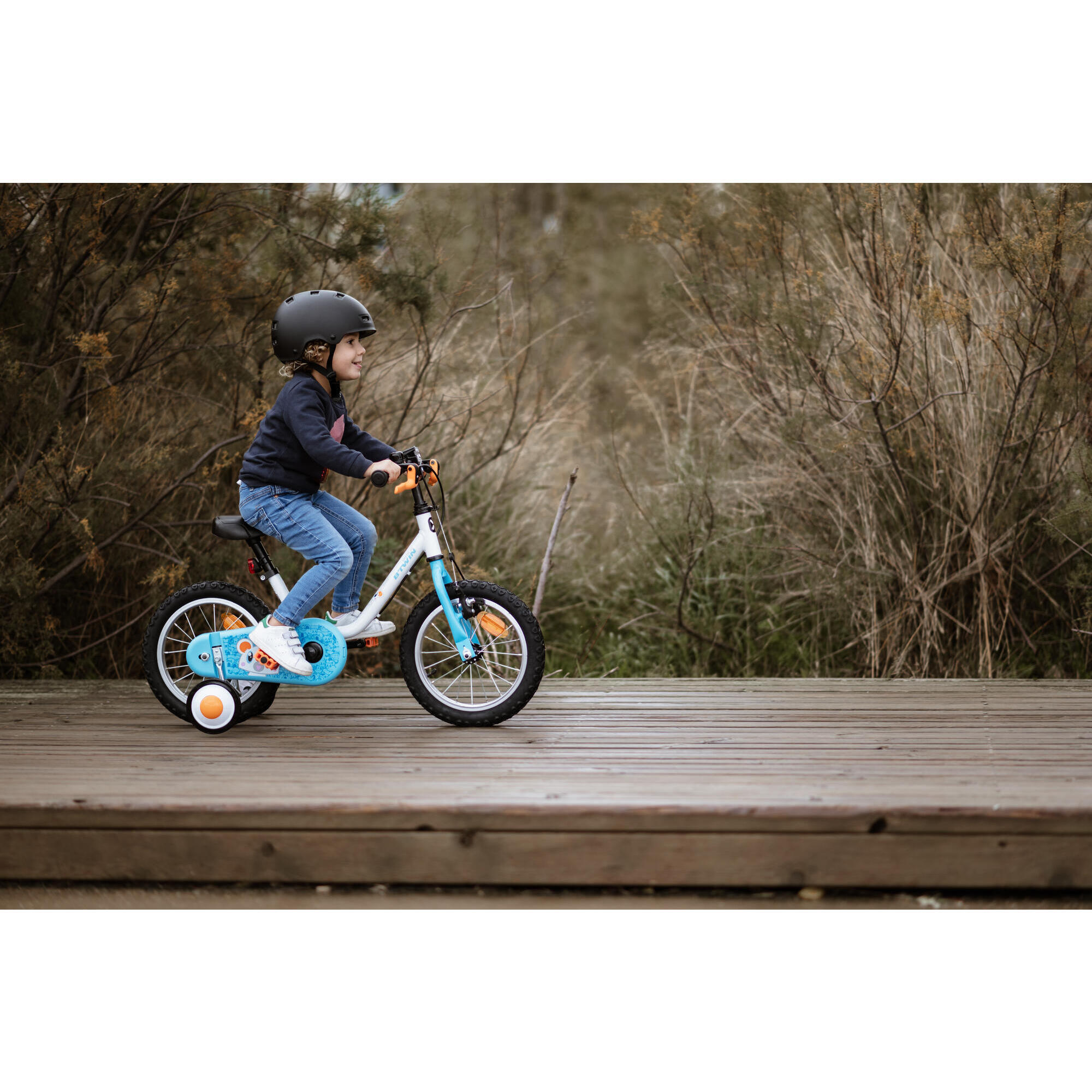 VELO 14 POUCES 3 5 ANS 100 ARCTIC BTWIN Decathlon