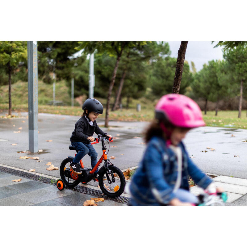 Bicicleta niños 14 pulgadas Btwin 500 Robot naranja 3-4,5 años