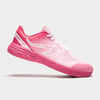 Kids' running shoes -  Kiprun fast pink and white