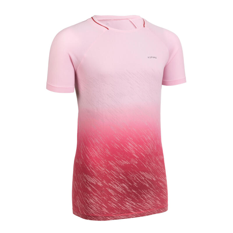 Dívčí tričko na atletiku Care růžové 