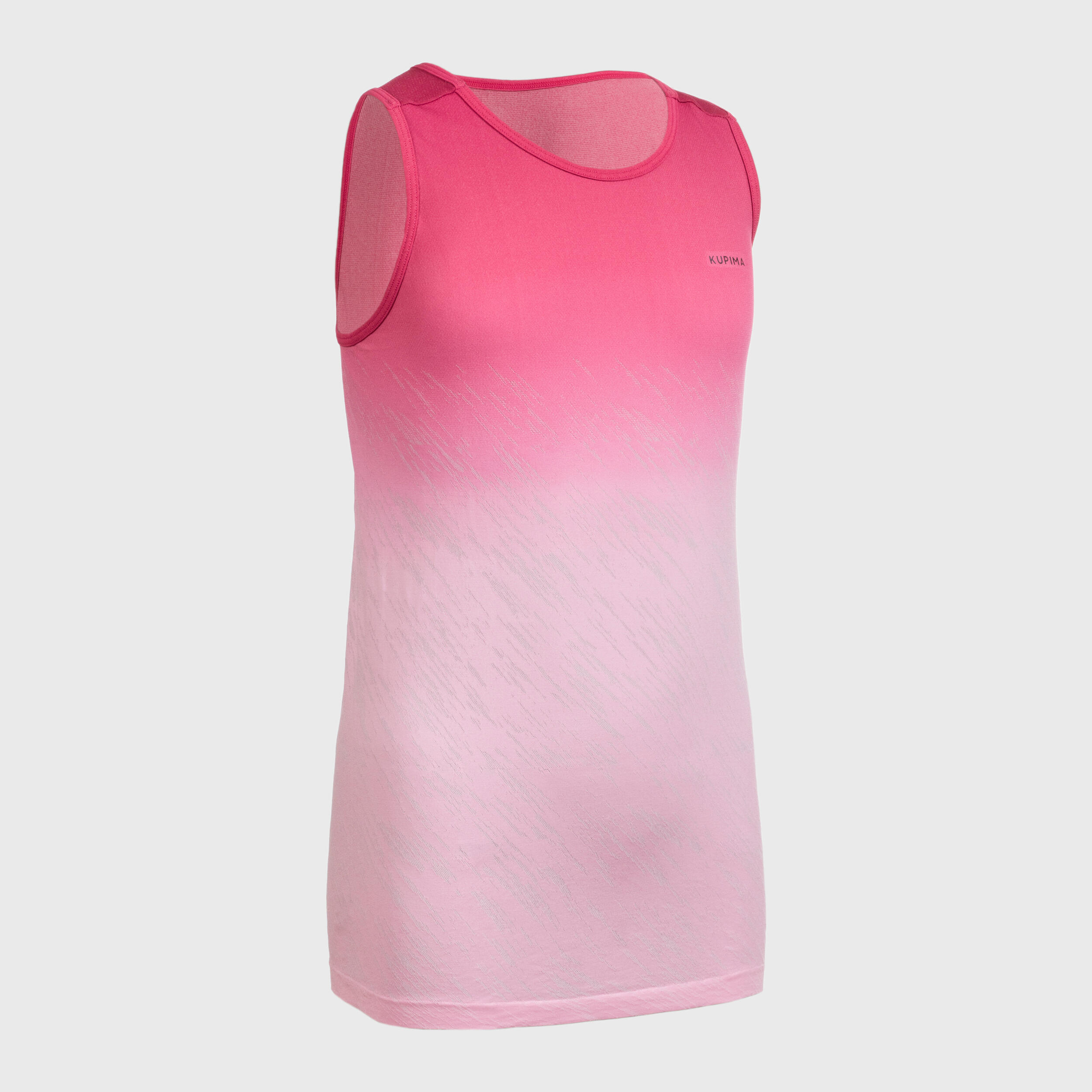 Kiprun Care girl's running and athletics tank pink 6/16