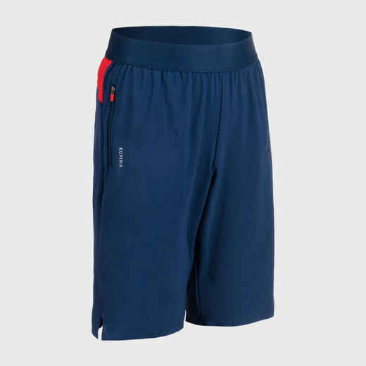 
      Laufshorts AT 500 Leichtathletik Kinder blau/rot
  