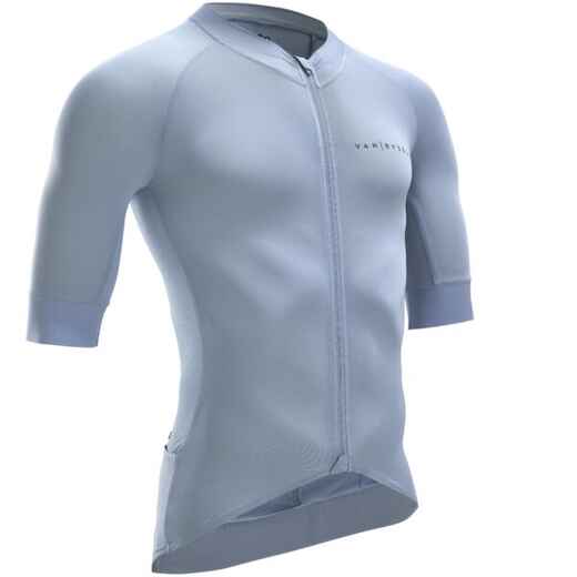 
      Men's Short-Sleeved Road Cycling Summer Jersey Racer - Denim Blue
  