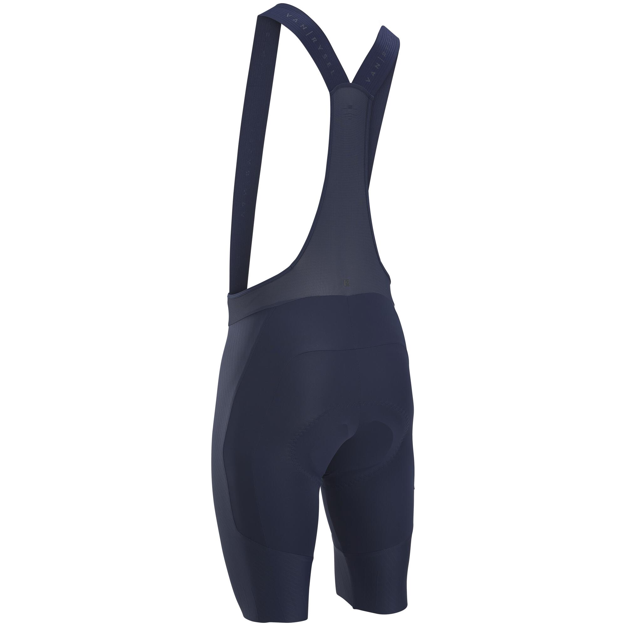 Men’s Road Cycling Bib Shorts - Racer 2 Blue - VAN RYSEL