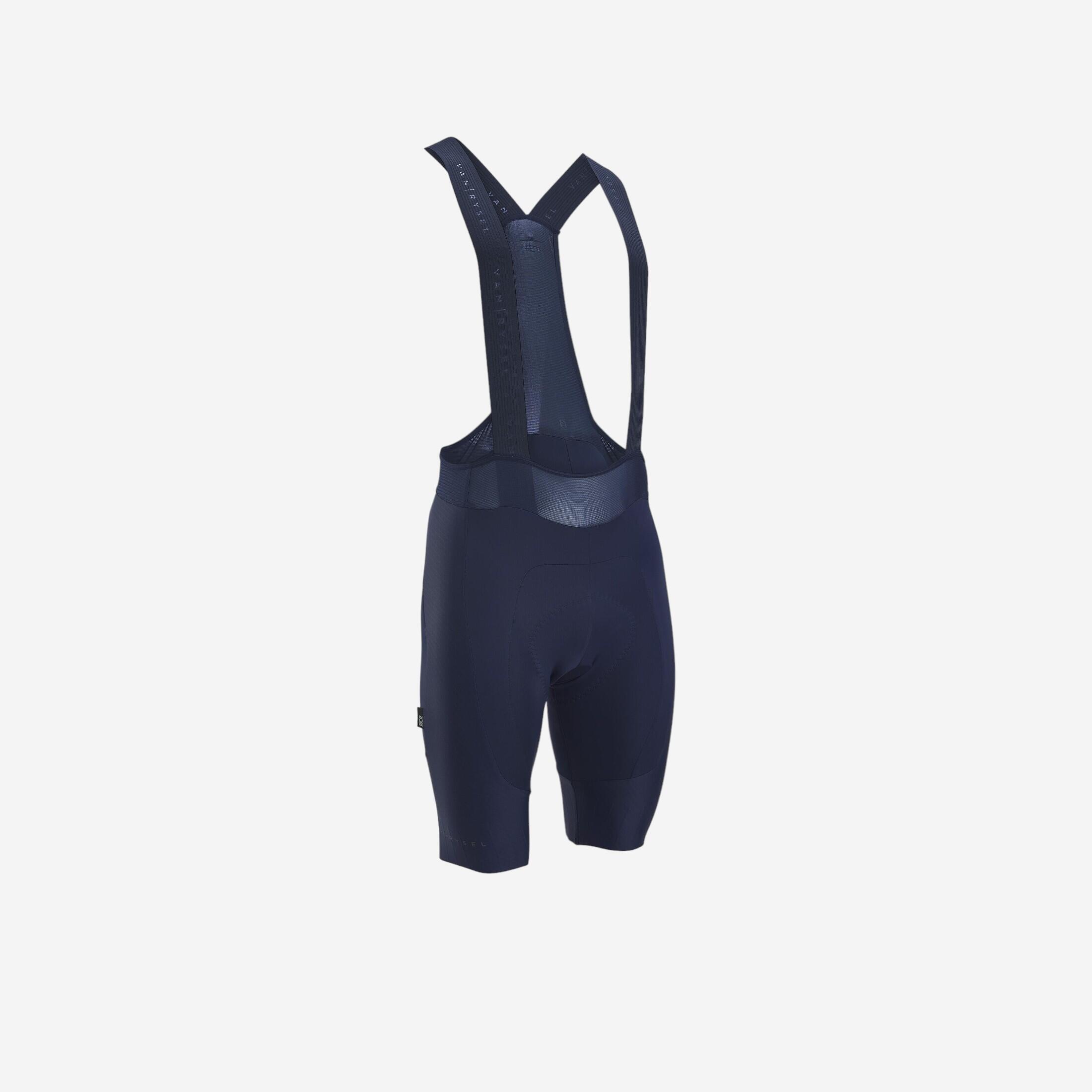 Men’s Road Cycling Bib Shorts - Racer 2 Blue - VAN RYSEL