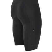 Culotte ciclismo carretera corto con tirantes de verano hombre Racer 2 negro