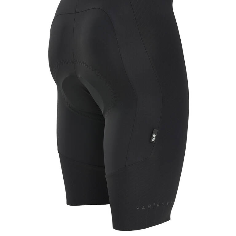 Men's Road Cycling Bib Shorts Racer 2 - Black