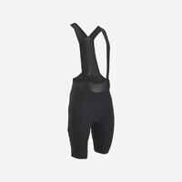 Culotte ciclismo carretera corto con tirantes de verano hombre Racer 2 negro