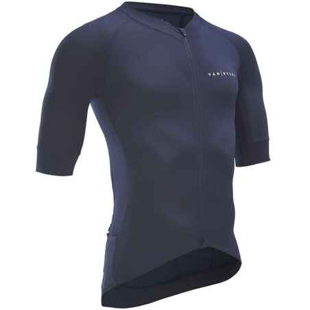 Majica kratkih rukava za cestovni biciklizam Endurance Racer ljetna muška mornarski plava