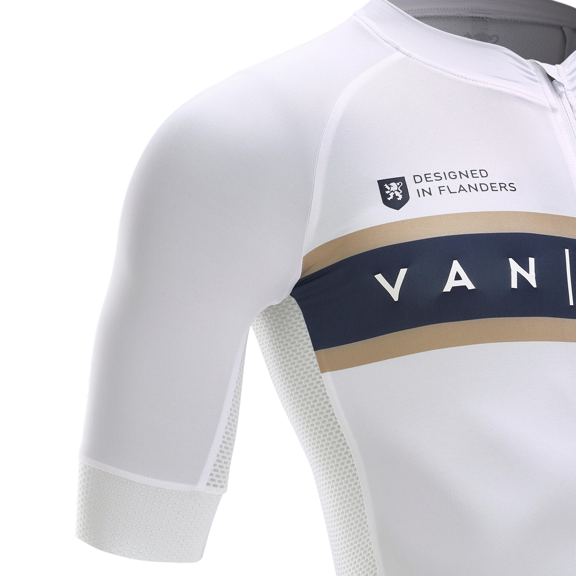 Men s Short Sleeved Road Cycling Summer Jersey Racer Team White
