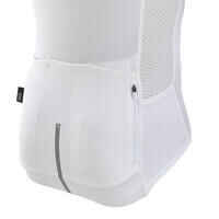 Men's Short-Sleeved Road Cycling Summer Jersey Racer - Team White