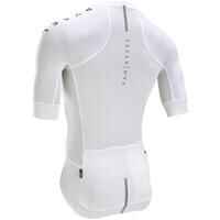 Men's Short-Sleeved Road Cycling Summer Jersey Racer - Team White