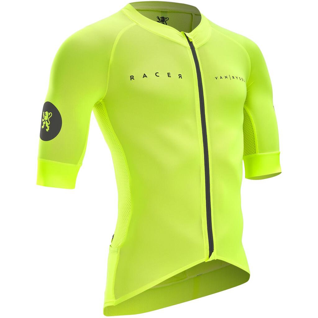 Men's Short-Sleeved Road Cycling Summer Jersey Racer - Terracotta