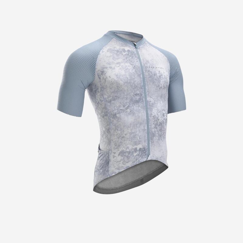 Maillot Vélo Route manches courtes été homme - Racer Ultralight gris brume