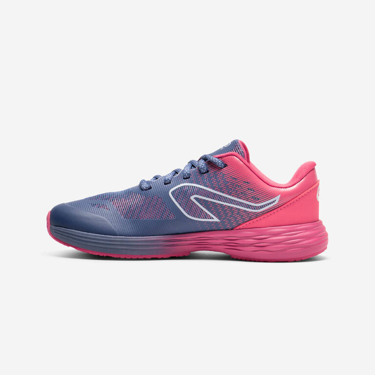 Kids' running shoes -  Kiprun fast pink blue