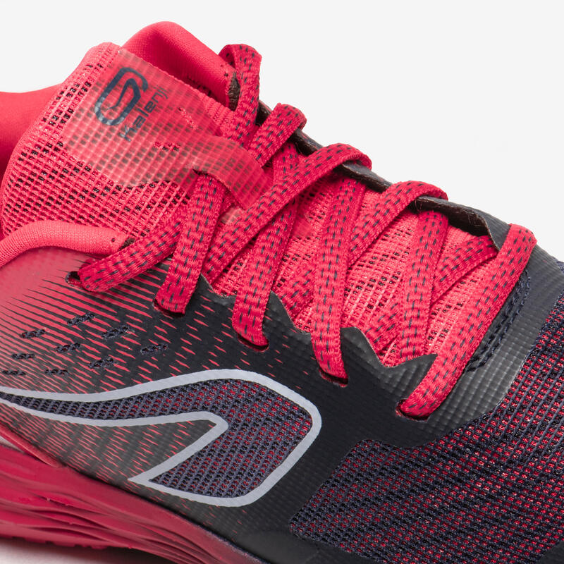 Chaussures de running Enfant - Kiprun fast marines rouges