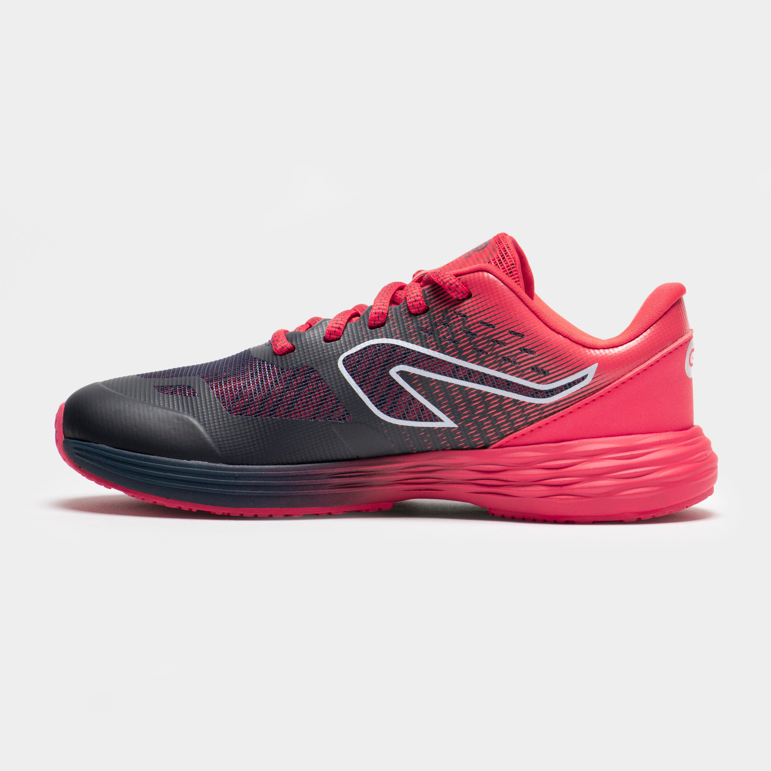 Kids' running shoes - Kiprun fast navy red 3/9