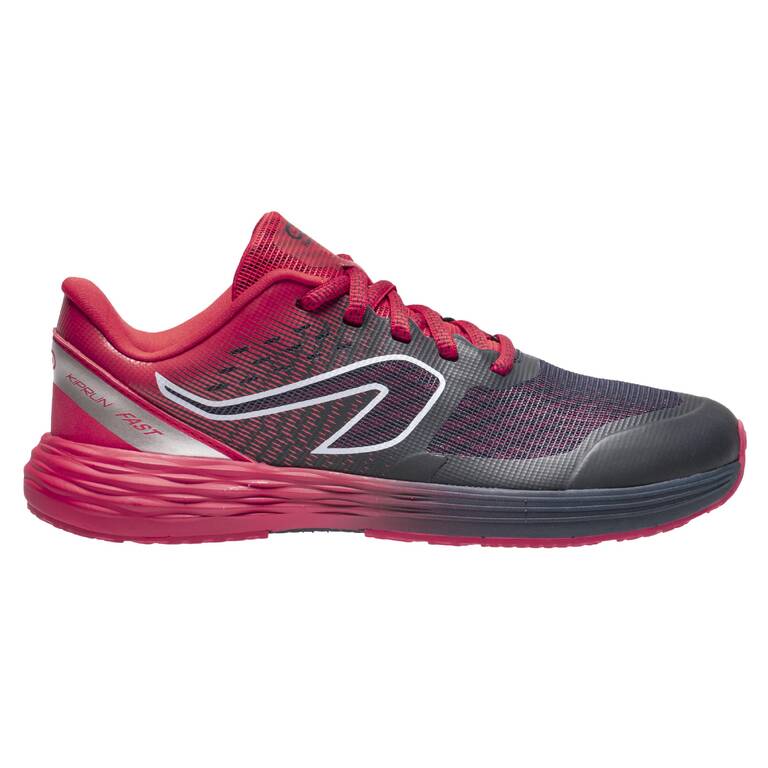 Kids' running shoes - Kiprun fast navy red