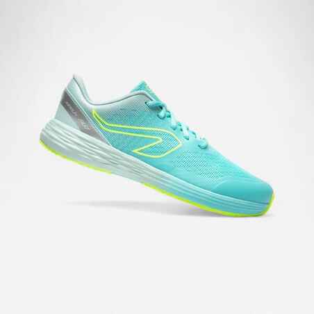 Kids' running shoes -  Kiprun fast turquoise