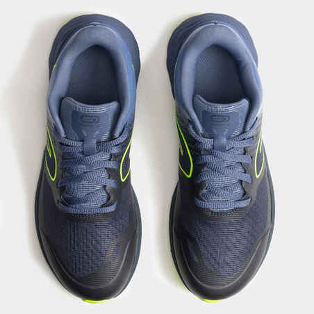 Kids' running shoes-  Kiprun fast dark blue