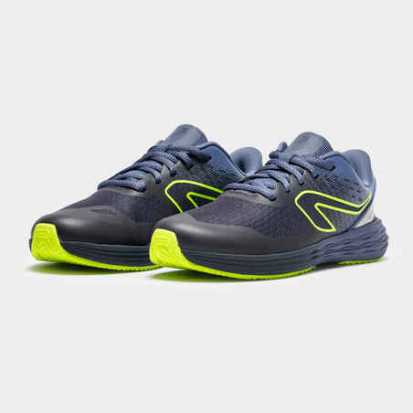 Kids' running shoes-  Kiprun fast dark blue