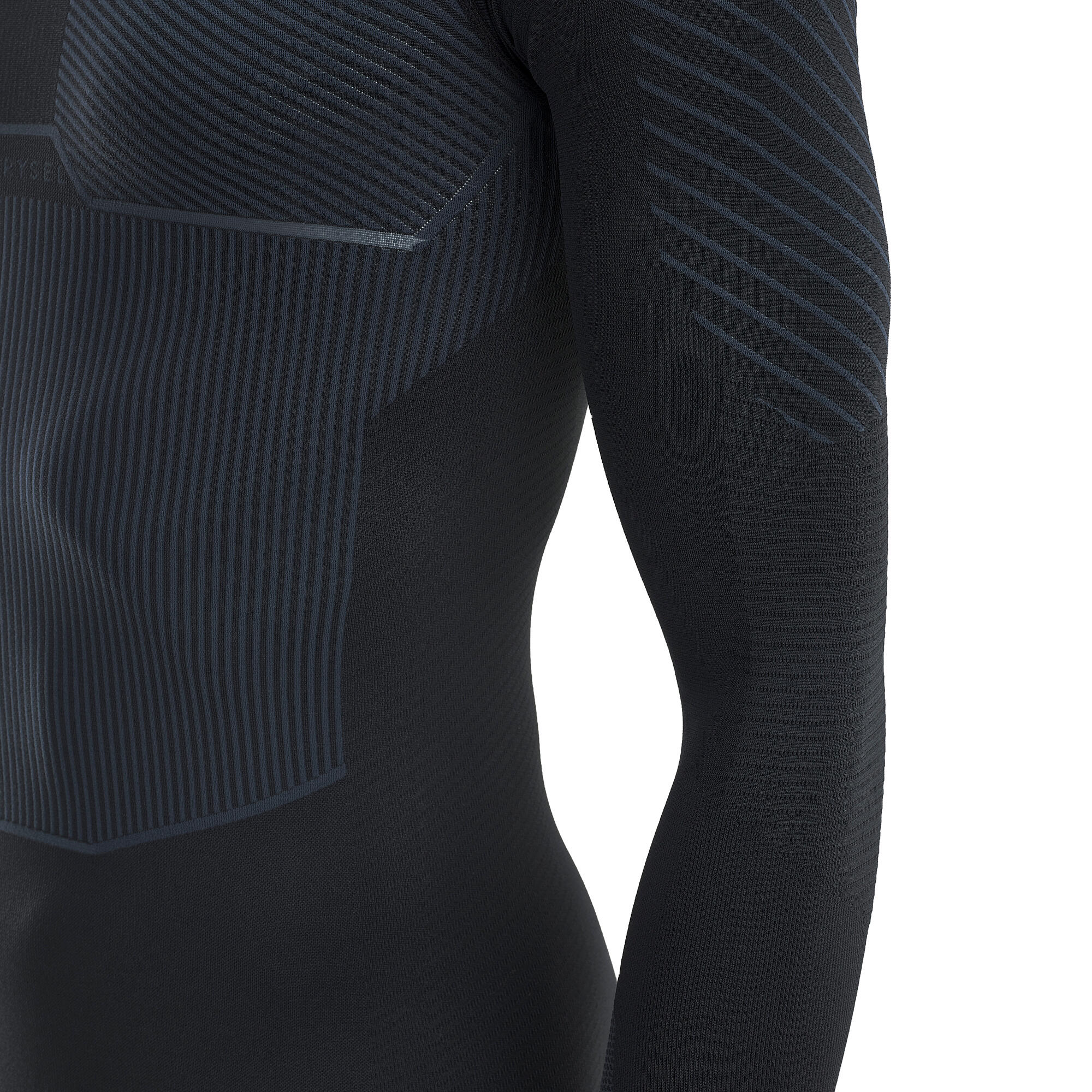 Long-Sleeved Cycling Base Layer Racer - Carbon Grey 7/7