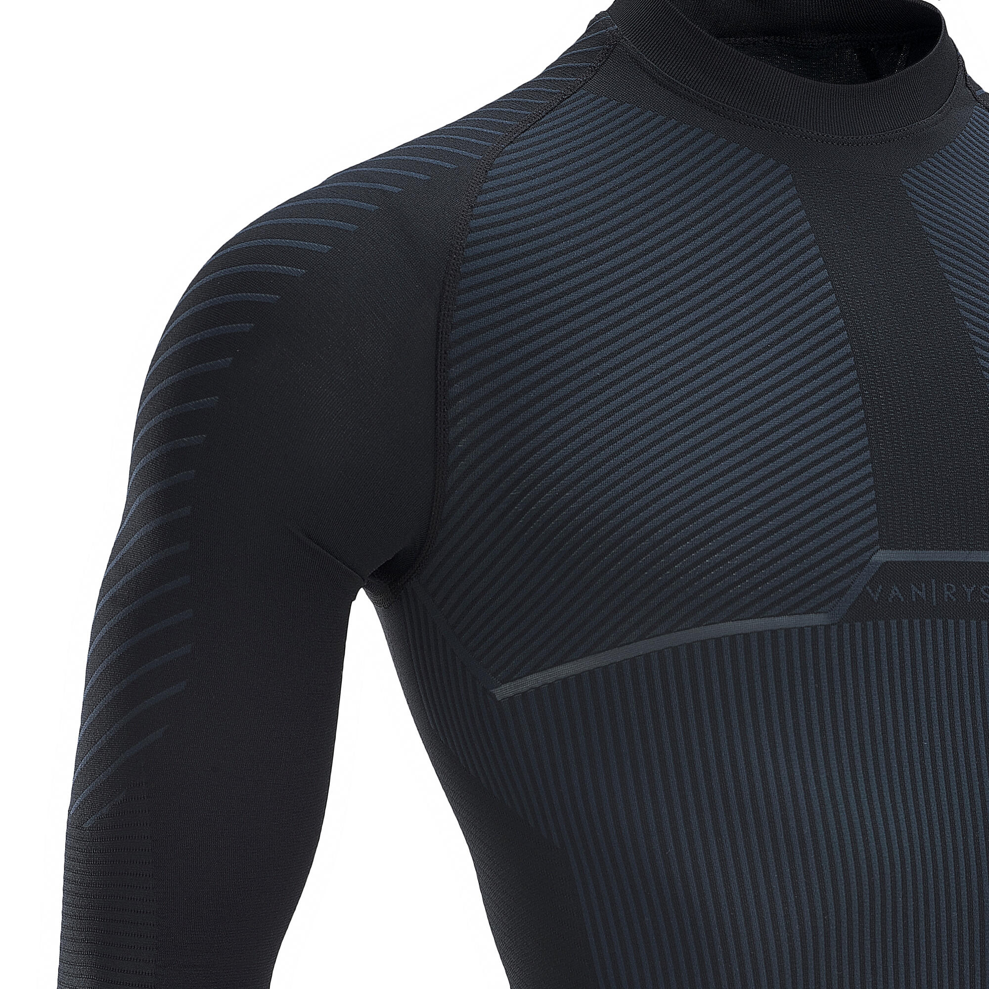 Long-Sleeved Cycling Base Layer Racer - Carbon Grey 4/7