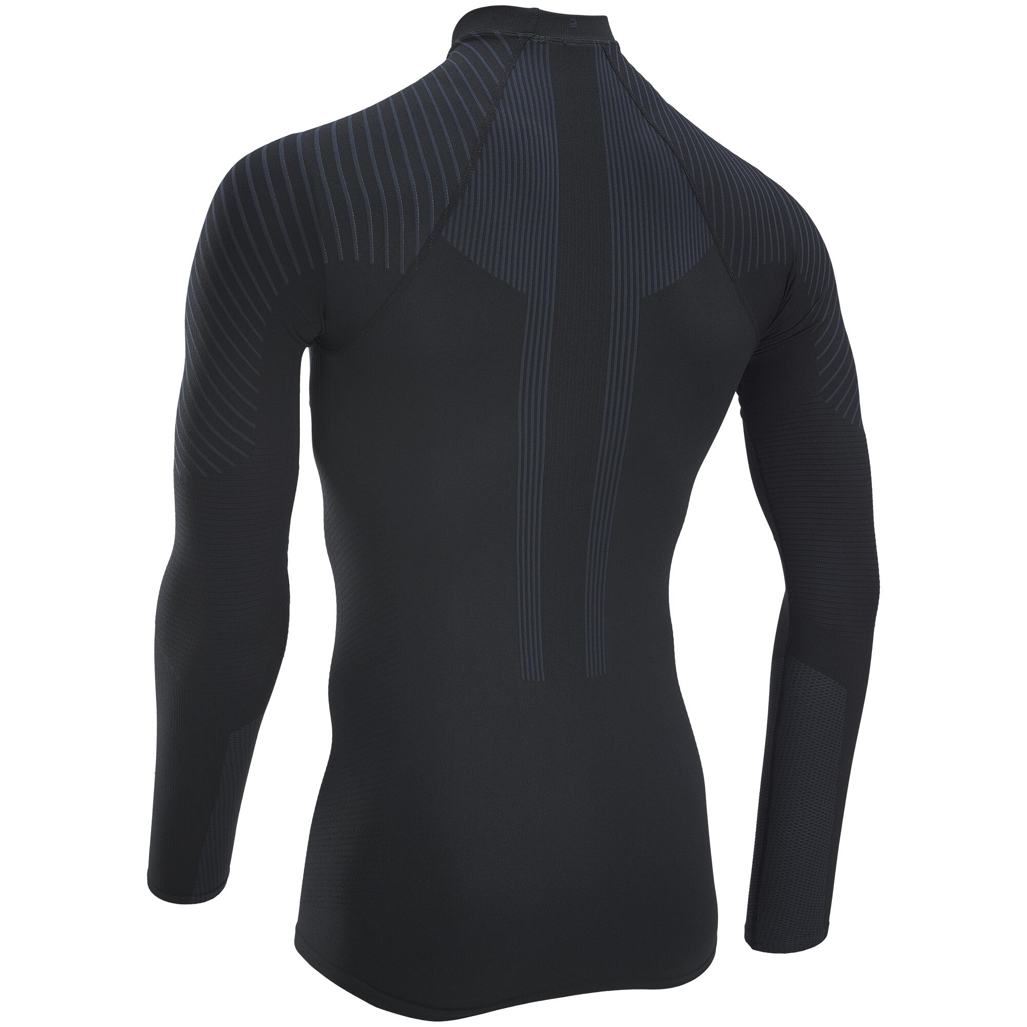 Long-Sleeved Cycling Base Layer Racer - Carbon Grey 2/7