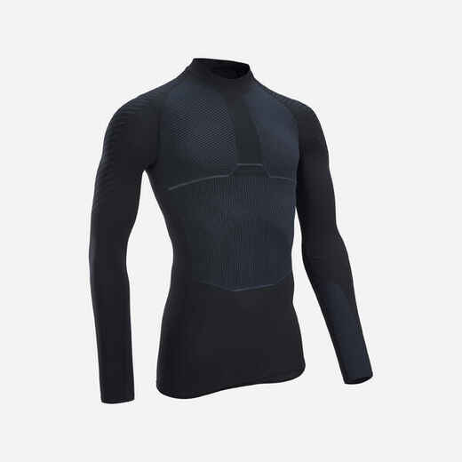 
      Long-Sleeved Cycling Base Layer Racer - Carbon Grey
  