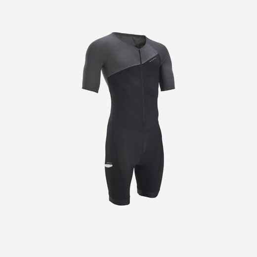 
      KOMBINEZON ZA TRIATLON KRATKIH RUKAVA MUŠKI ZA KRATKE STAZE 
  