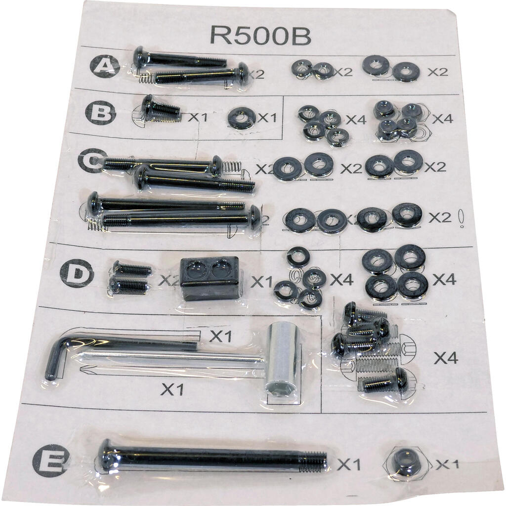 Komplet vijakov R500B