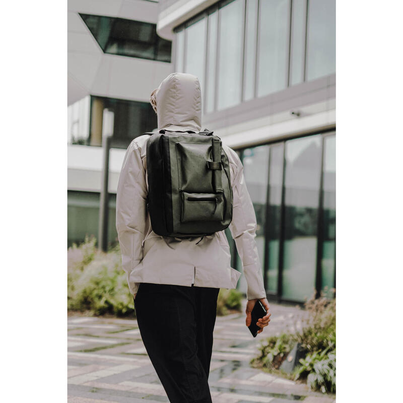 20L BACKENGER ACTIV MBLTY URBAN WALKING TEXTILE BACKPACK - NAVY ORANGE