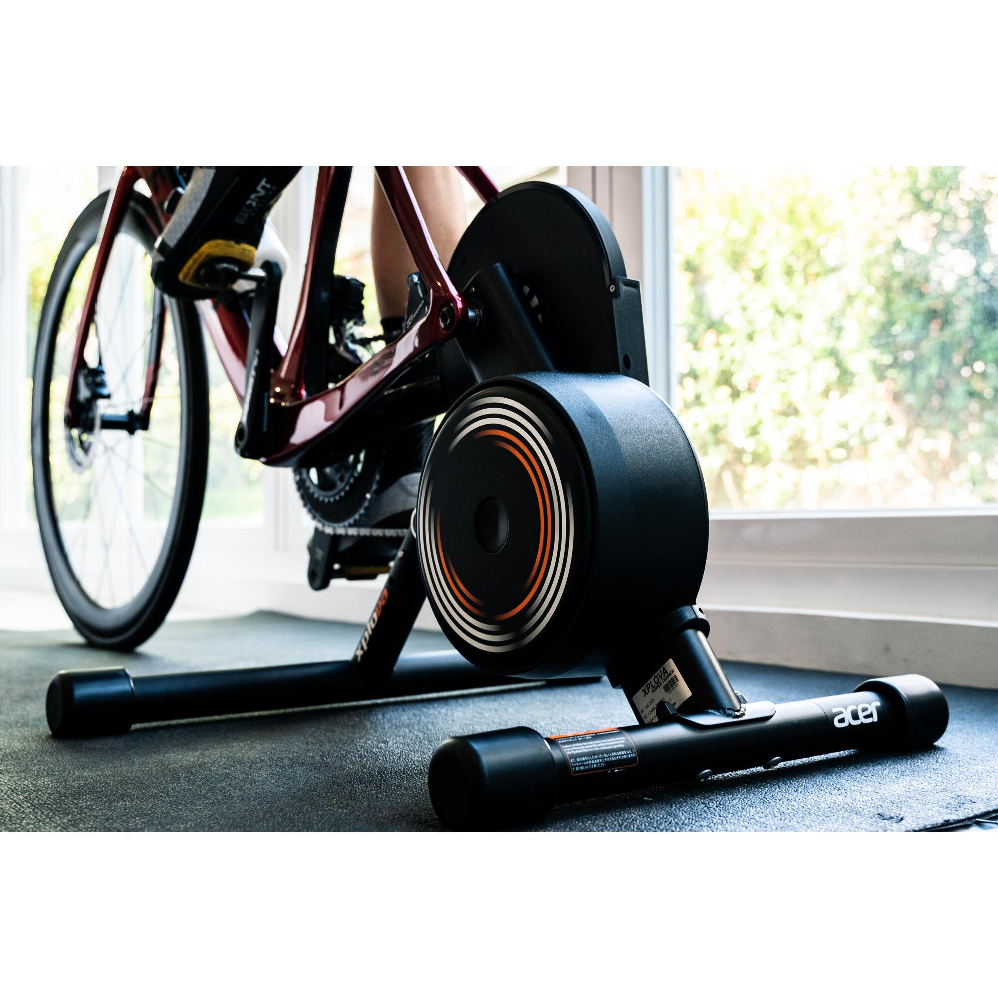 Hometrainer Direktantrieb Xplova NOZA S Smart XPLOVA - DECATHLON